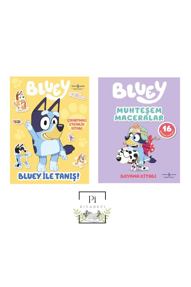 Bluey Magnificent Adventures Sticker Activity Book - Children's Coloring Book 2 Books New Book New Adventure