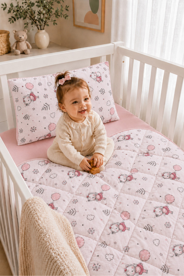 Baby Ranforce Sleep Set | Soft Textured Cotton Fabric | Durable, Comfortable, and Peaceful Sleep