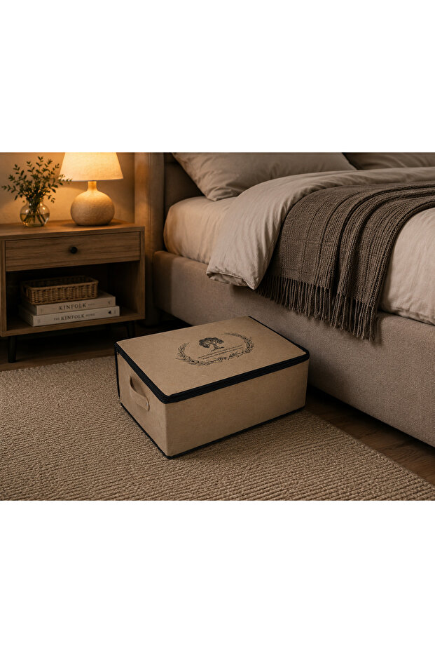 Bazaaltı Felt Chest - Maxi Beige