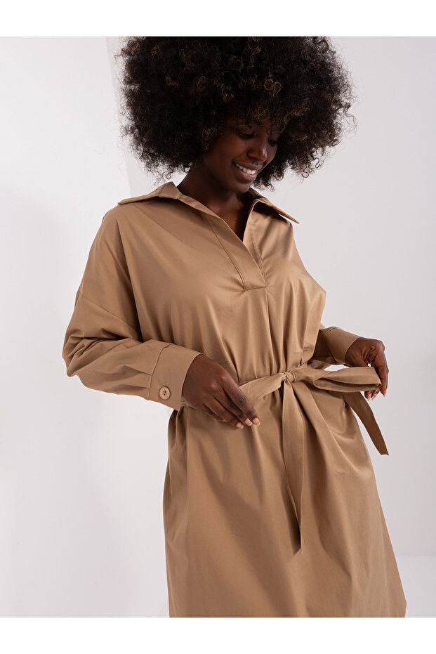 Rochie Dama Bej - 1