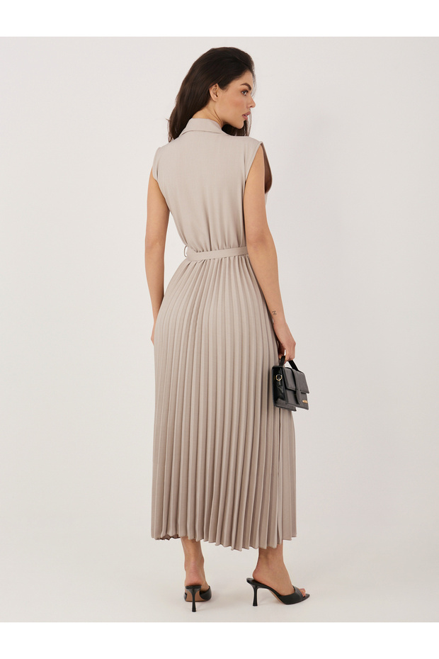 Rochie Dama Bej - 3