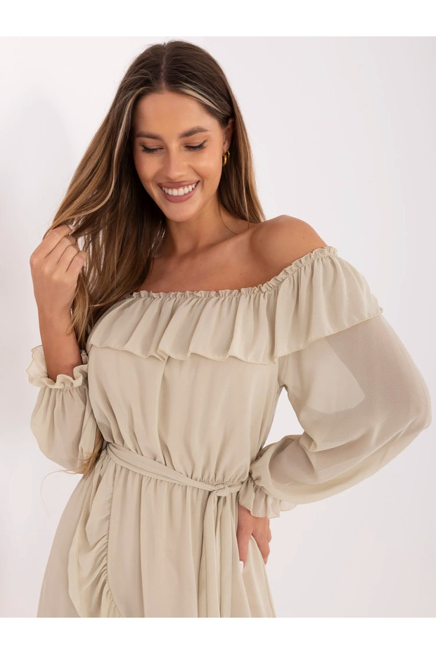 Rochie Dama Bej - 1