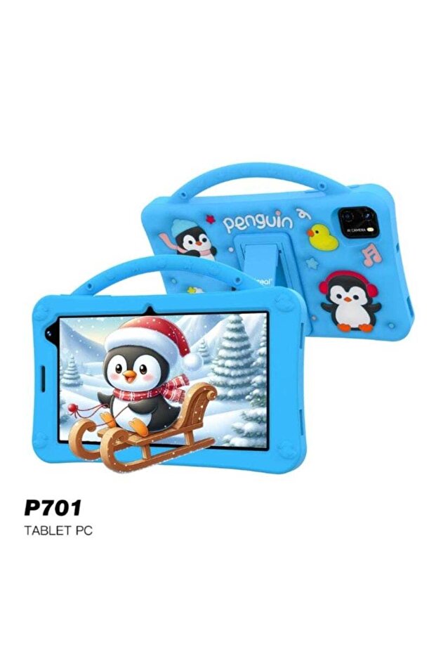 P701 7 Inch Android Tablet with 6GB RAM 256GB ROM, 1024x600 HD Display, Single SIM, Orange