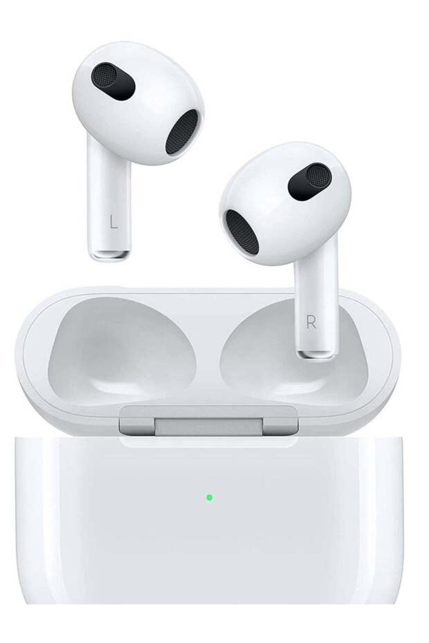 Wireless Earbuds Bluetooth Headphones with Mic, Noise Canceling, 3D Stereo (White)