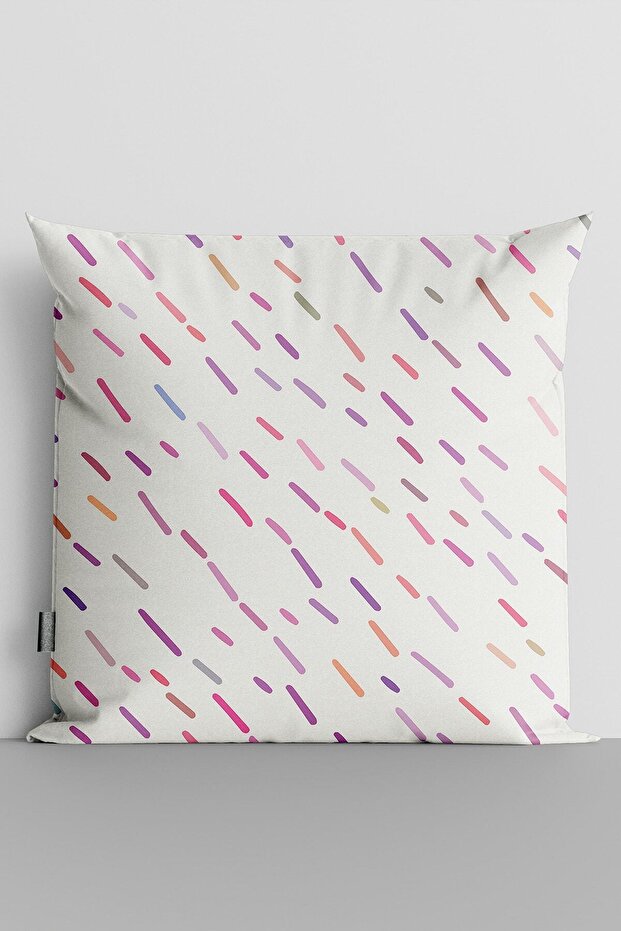 Colorful Dots Double Sided Digital Printed Pillow Throw Pillow Cover-568