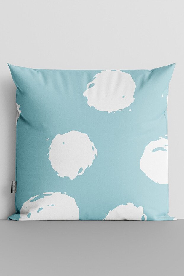 White Spots Double Sided Digital Printed Pillow Cushion Cover-844