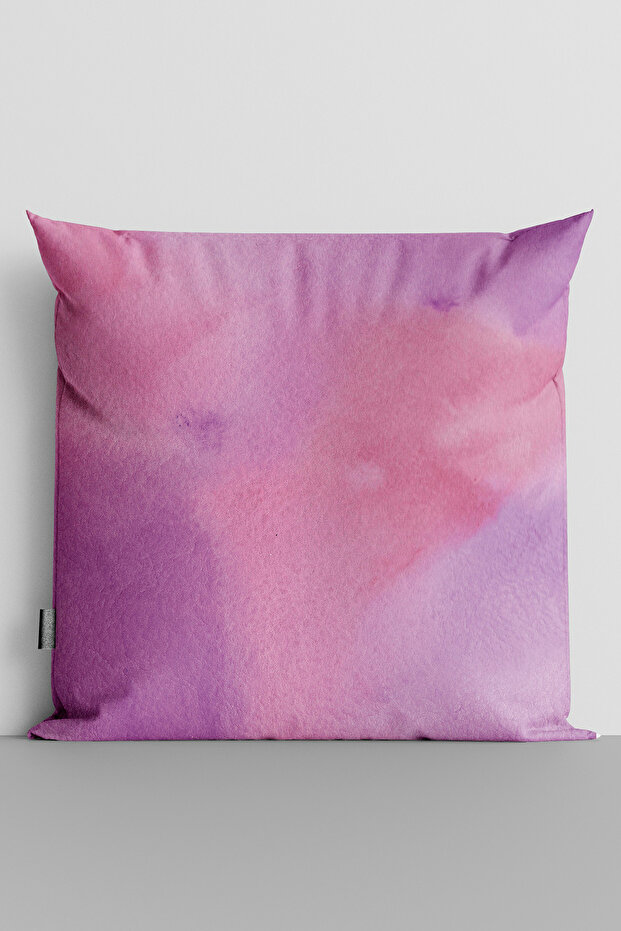Watercolor Themed Double Sided Digital Printed Throw Pillow Cover - 2993
