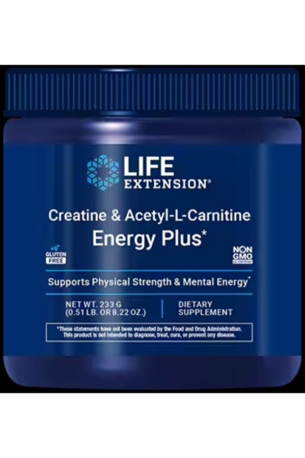 Creatine & Acetyl-L-Carnitine Energy Plus 233 G.