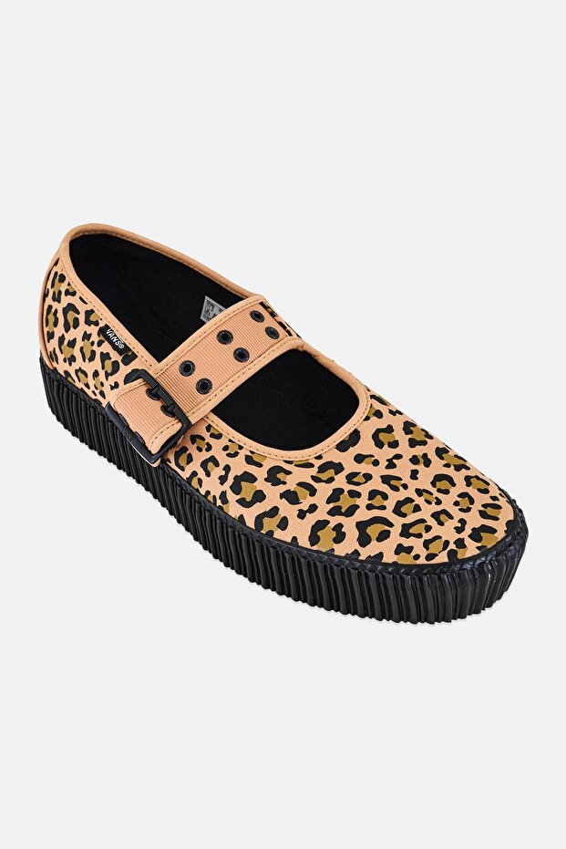 Men Mary Jane Creeper Adjustable Buckle Closure Outdoor Shoes, Multicolor