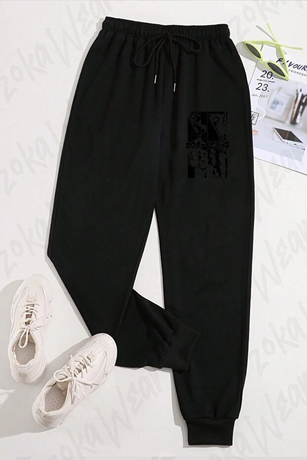 Unisex Cowboy Bebop Characters Printed Sweatpants