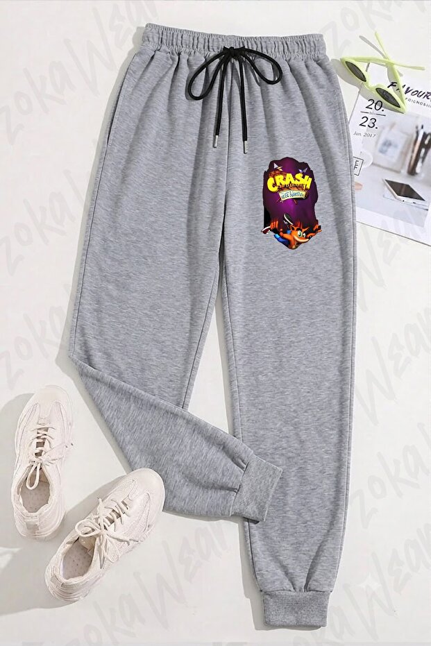 Unisex Crash Bandicoot V2 Printed Sweatpants