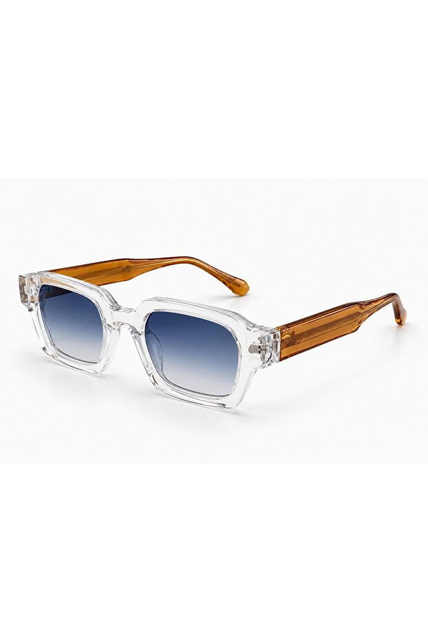 Crystal Amber Unisex Sunglasses