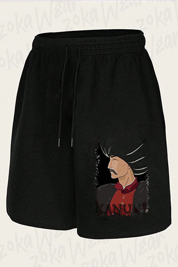 شورت مطبوع بتصميم عثماني للجنسين