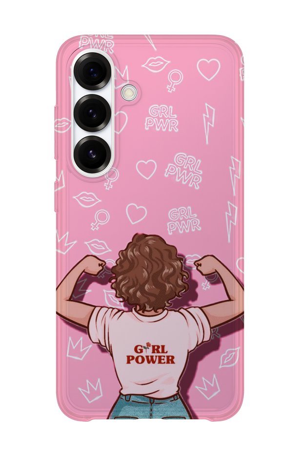 Samsung Galaxy S23 Plus Compatible Printed Transparent Phone Case | Collection: Queenmode Femme