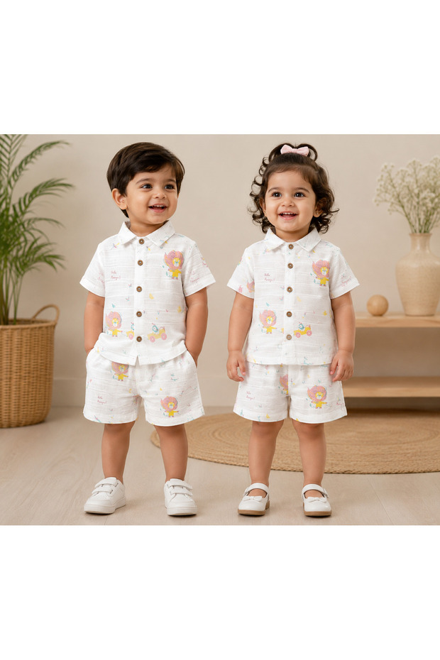 tinytwo Premium Muslin Short Sets