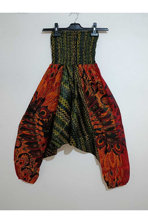 Indian baggy, summer, thin cotton fabric, authentic, high-net, baggy with elastic waist and legs