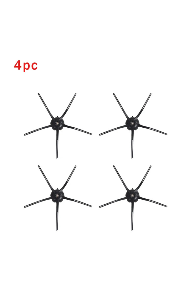 4pcs black Side Brush Accessories For 1st For Roborock Q5 Pro Q5 Pro+ Q8 Max Q8 Max+ T8 Robot Vacuu