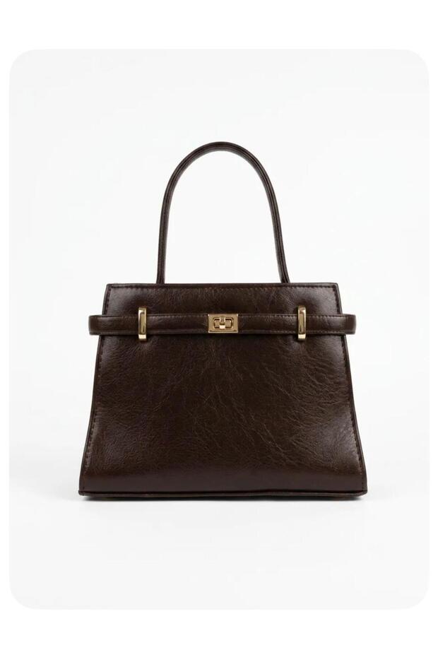 Efso Hand and Crossbody Bag Brown