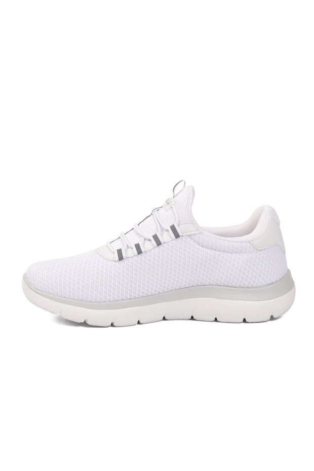White Anorak Comfortable Sole Men's Sports Shoes 26107 m