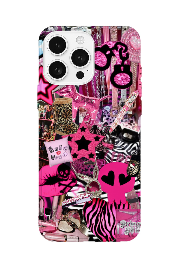 iPhone 14 Pro Max Compatible Printed Transparent Phone Case | Collection: Chromatica Aura
