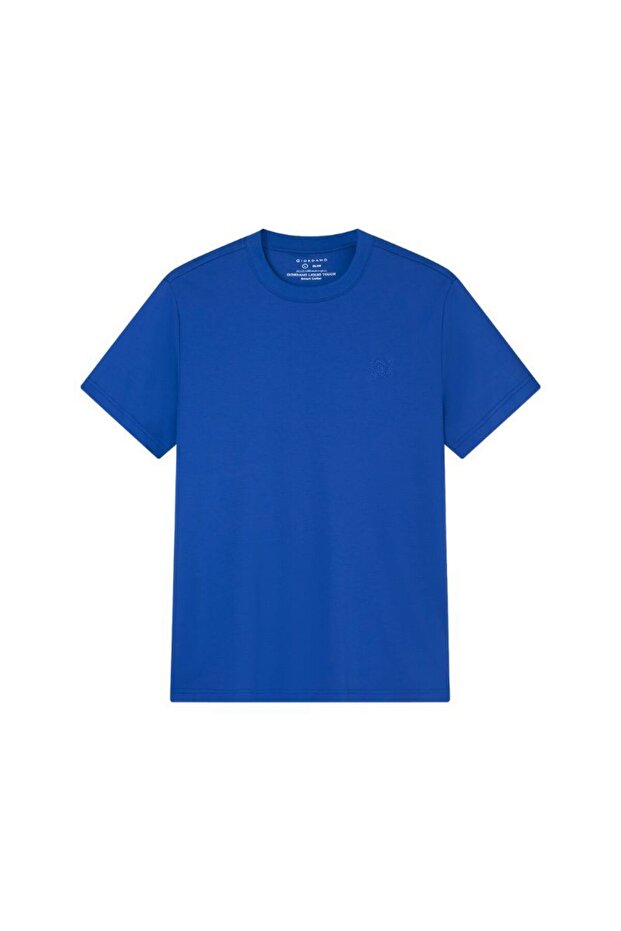Men's Slim Fit Liquid Touch Cotton Crew Neck Tee