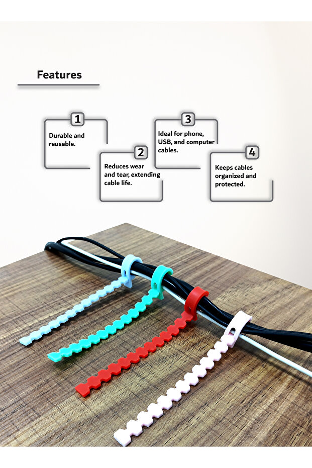 Cable Holders for Home and Office