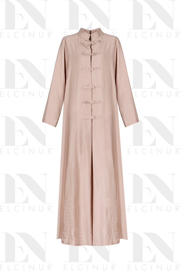 26260 Detailed Pocketed Dress