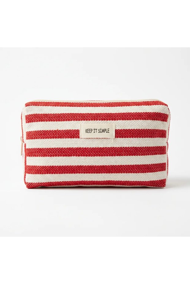Most Preferred 100% Cotton Hand and Makeup Bag, 28X16,5X10 Cm, Travel and Cosmetic Bag and Beach Bag Organizer