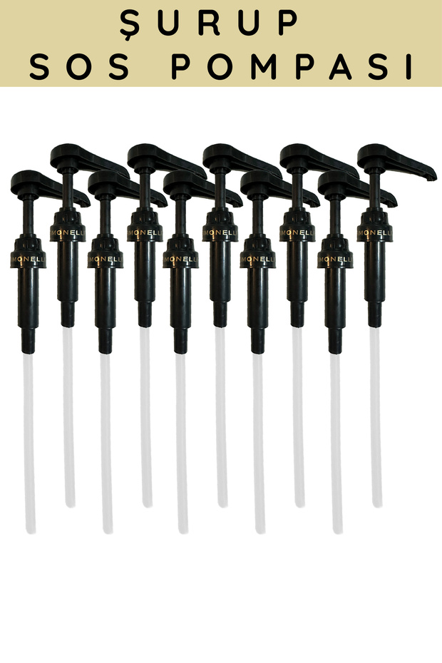 Şurup Pompası 10'lu Paket