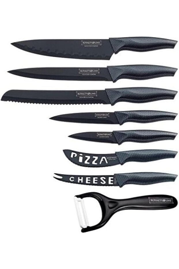 7 pcs NON -stick coating knife set, RL-CB7