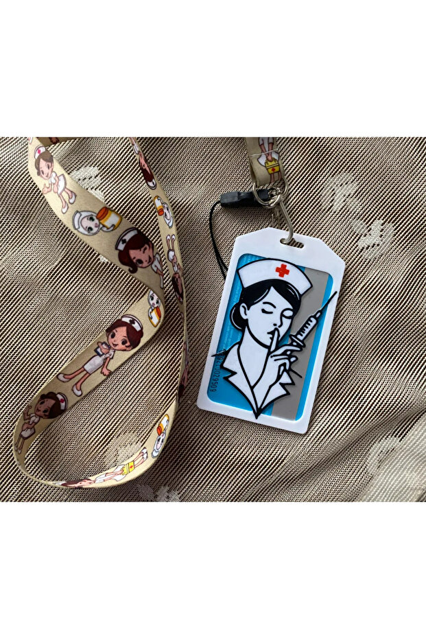 Name Badge Holder Id Card Holder Badge Holder - Nurse