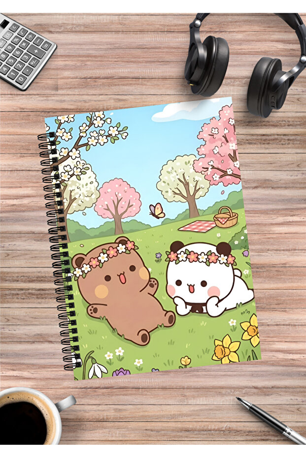 Bubu Dudu Anime Spiral Notebook A5 (50 Sheets)