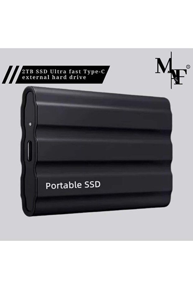 Portable External Hard Drive 2TB, Mini SSD Hard Drives,Solid State External Drives,Computer Backup Drive,USB 3.1 to Type-C Support Data Storage Transfer for Windows XP PC Laptop and Mac