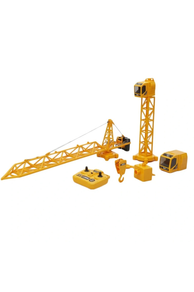 Remote control tower crane
