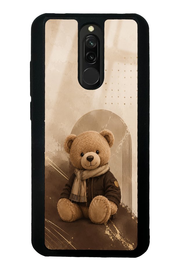 Xiaomi Redmi 8 Cozy Teddy Design Glossy Phone Case