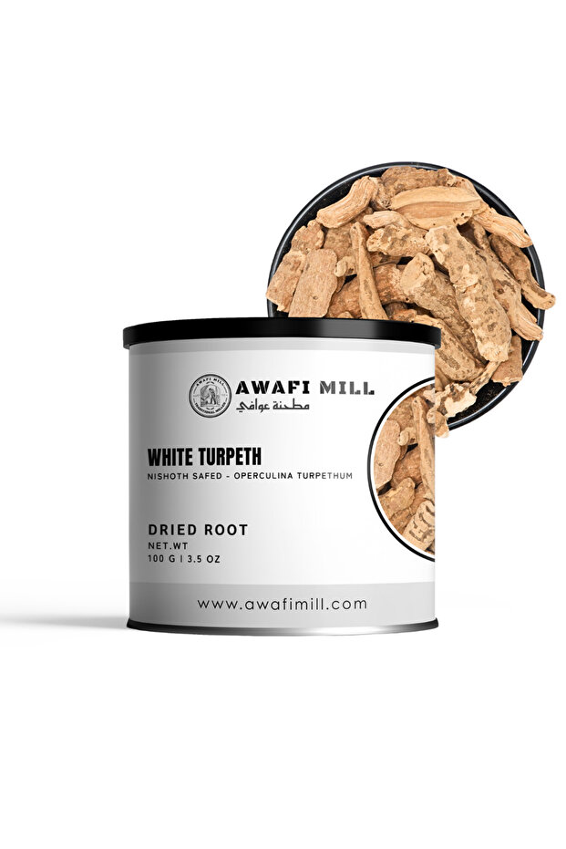 Nishoth Safed – 100g | White Turpeth Root / Nisoth – Operculina turpethum