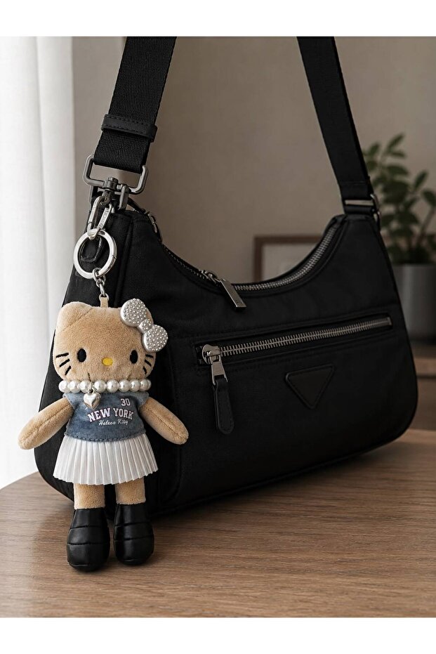 Hello Kitty Plush Figure Bag Accessory and Keychain