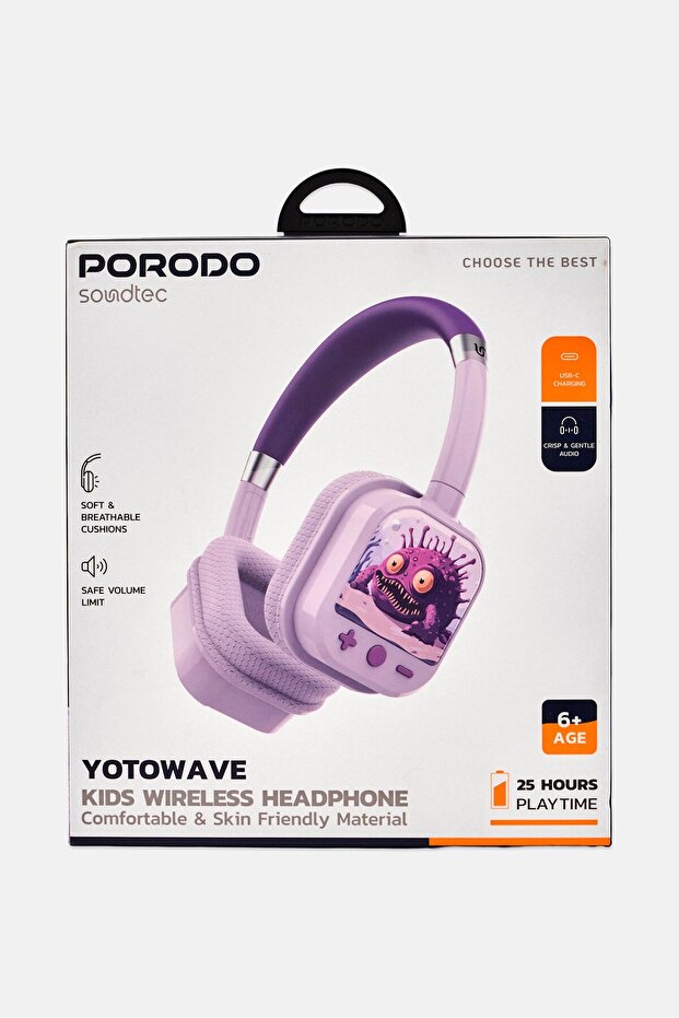 Yotowave Kids Wireless Headphone, Multicolor