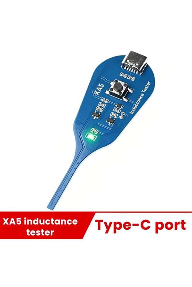 1Pcs Type-C Powered High Precision Mainboard Coil Testing Tool Fast Inductance Fault Detection Diagn