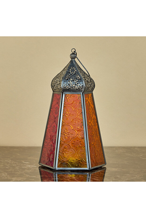 Arucas Glass Lantern - 22 cm