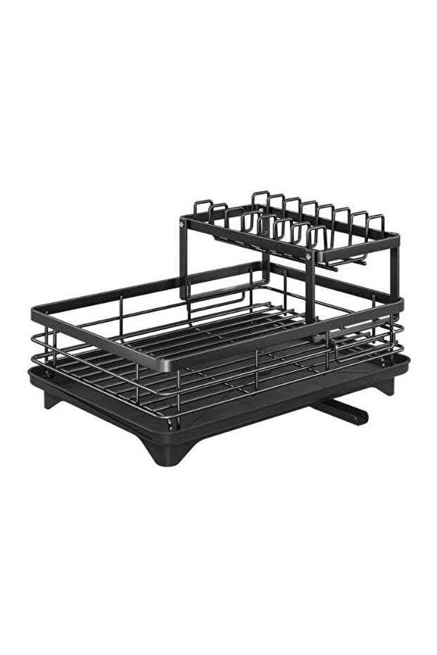 New Fashion Durable Dish Drying Rack with Drain Tray