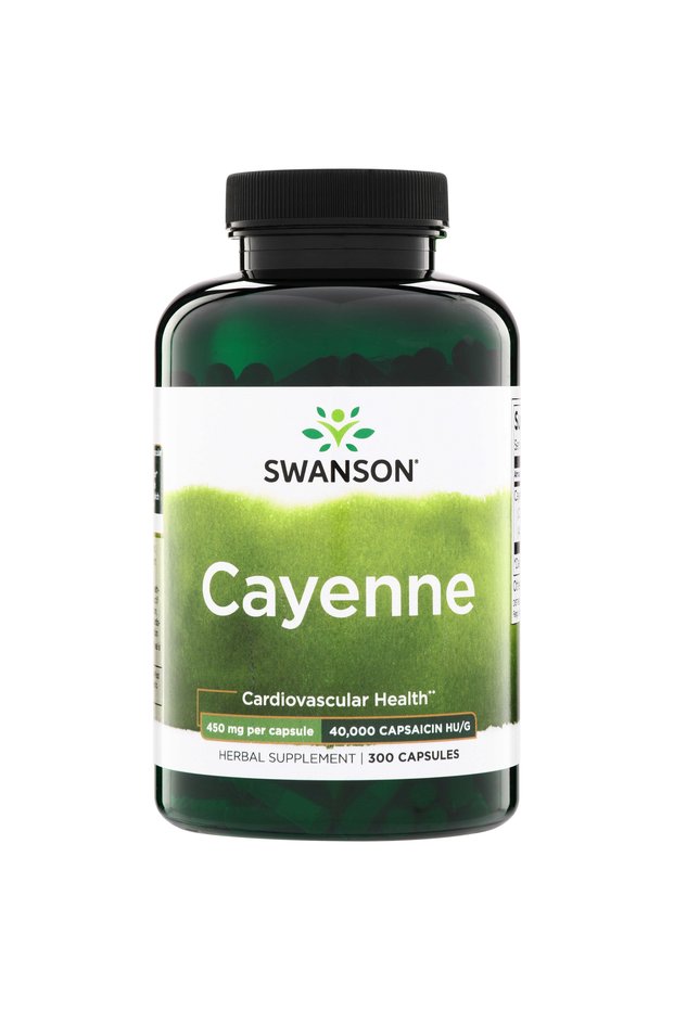 Cayenne 450 mg 300 caps.