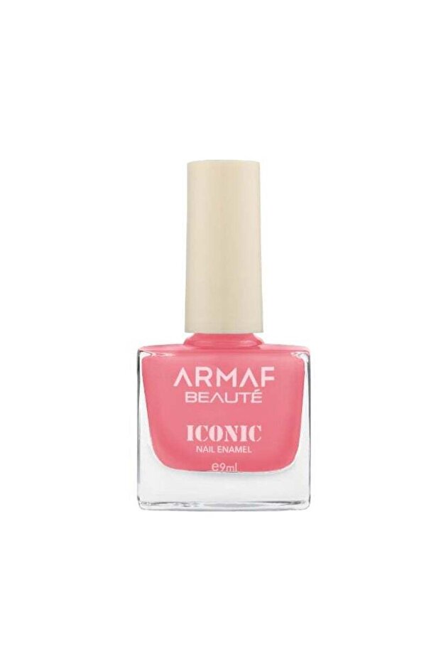 Iconic Nail Enamel 079 Fire Brick, 9ml | High Shine Nail Polish | Chip-Resistant Formula | Smooth Gloss Finish | Long-Lasting & Easy Application