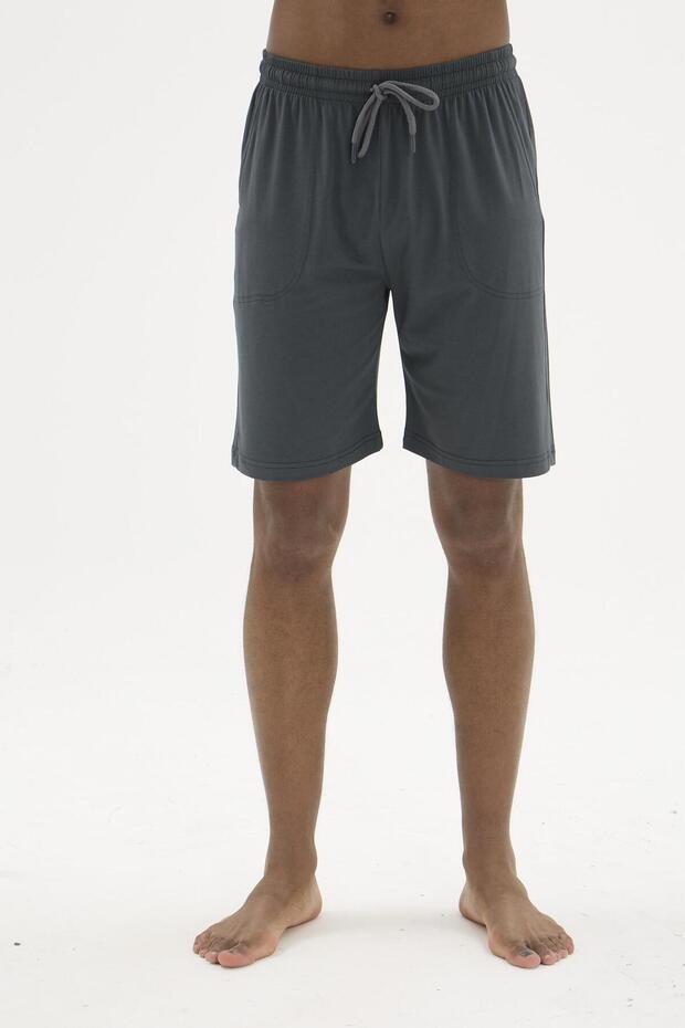 Men's Large Size Modal Fabric Smoked Shorts C8T2N1