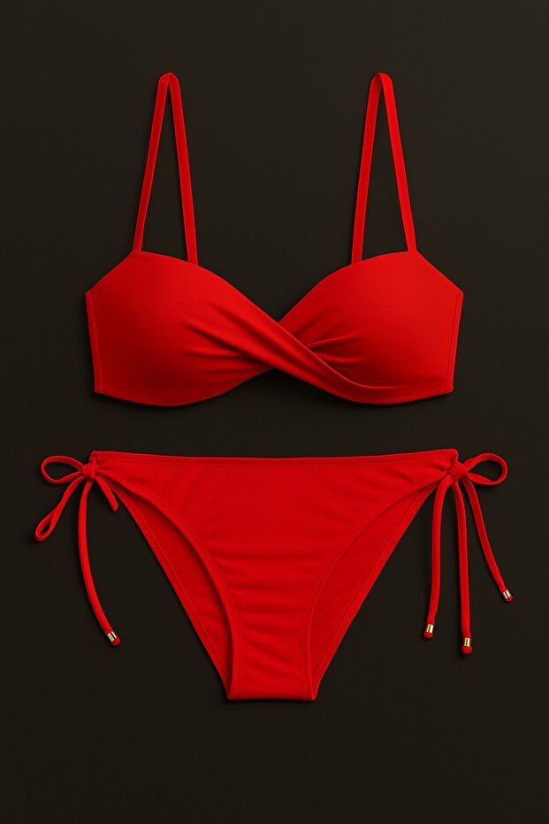 Bikini Bottom Red 231205