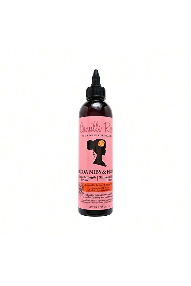 CAMILLE-COCOA NIBS & HONEY ULTIMATE STRENGTH SERUM AYURVEDIC BRAHMI & AMLA OILS 8oz / 240ml