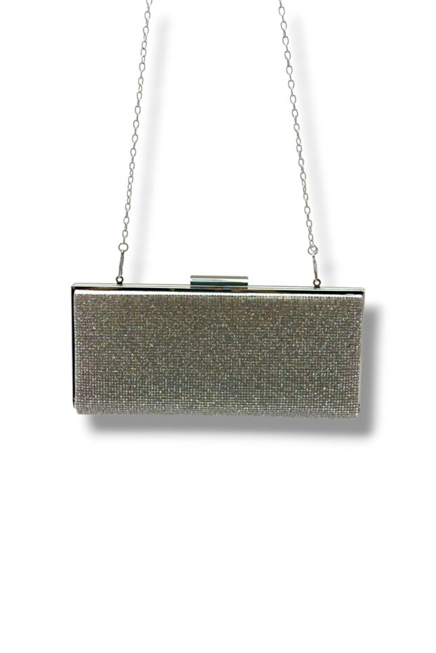 Varol 927-26 Stoned Steel Case Evening Dress Bag