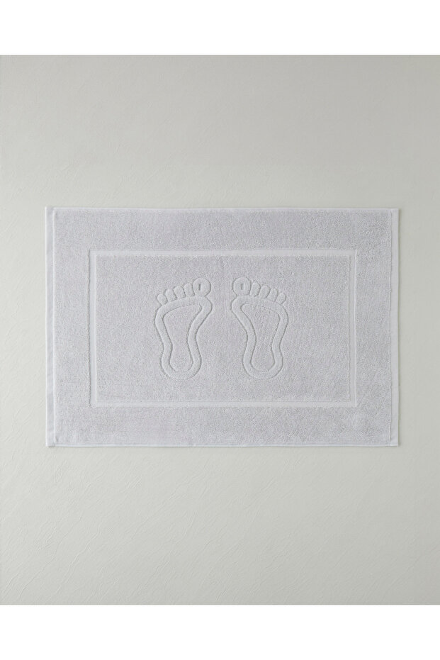 Soft Step Cotton Foot Towel 50X70 cm Light Gray