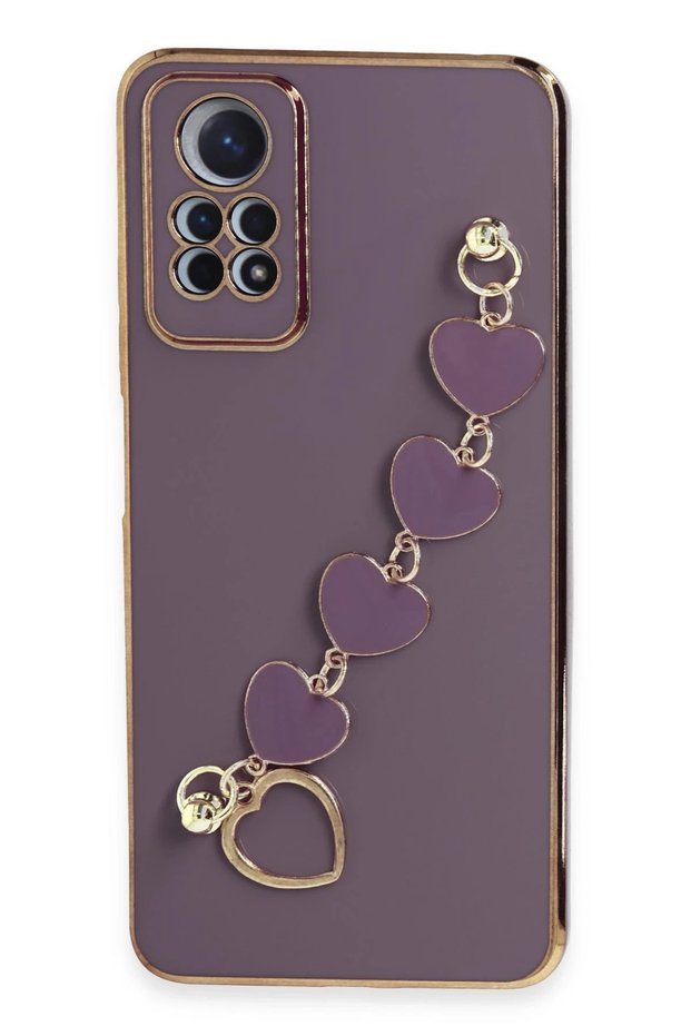 Ilkestor Redmi Note 12 Pro 4g Case Esila Silicone (125853) - Purple