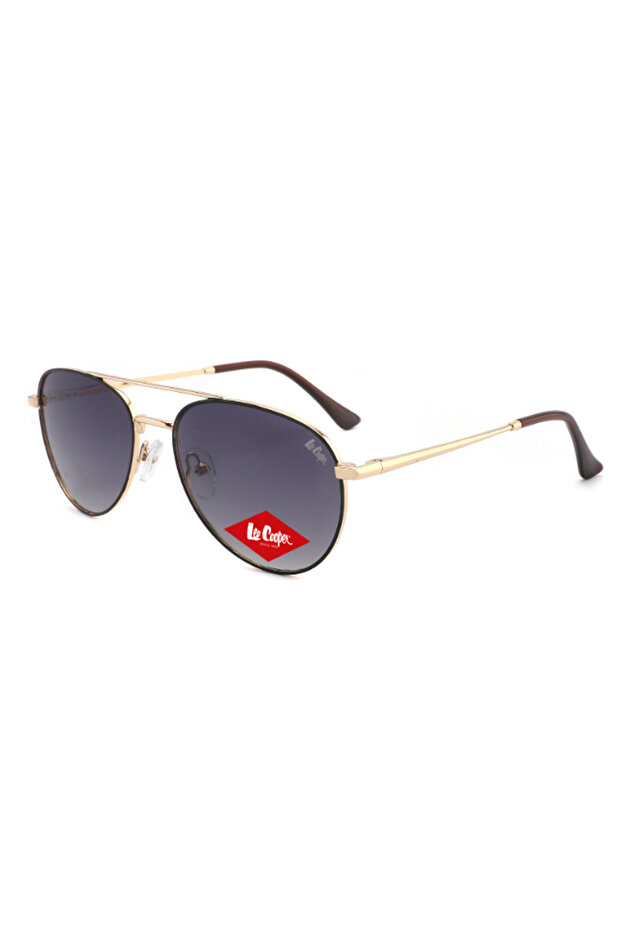 Men 1.1 Tac Polarized Sunglasses Blue Gold Mirror Lens - LCM10550C2